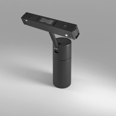 Slim Magnetic Трековый поворотный светильник  R01 6W 4200K черный 85011/01