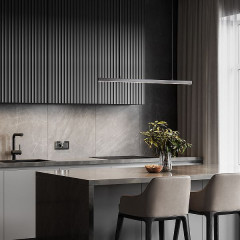 Slim Magnetic Трековый светильник 30W 4000K Milo (чёрный) 85105/01