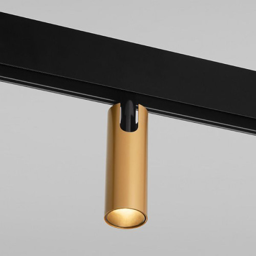 Slim Magnetic Трековый светильник 7W 4200K Cubo (латунь) 85035/01