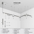 Titan Line Подвесной комплект для подключения трековой системы освещения к питанию 85009/00 титан 85009/00