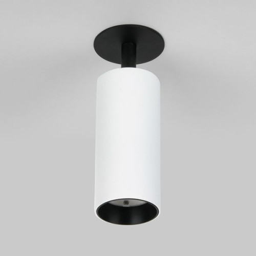 Diffe светильник встраиваемый белый/черный 10W 4200K (25052/LED) 25052/LED