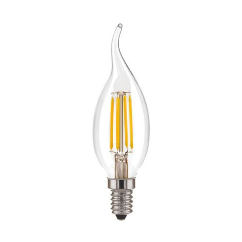 Филаментная светодиодная лампа Dimmable "Свеча на ветру" CW35 5W 4200K E14 BLE1424
