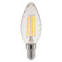 Филаментная светодиодная лампа Свеча витая F 7W 4200K E14 прозрачный BLE1414