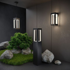 Ландшафтный светодиодный светильник Frame LED IP54 1529 TECHNO LED черный