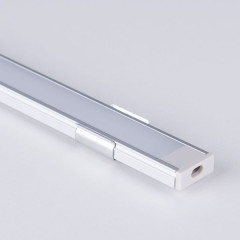 Накладной алюминиевый профиль для светодиодной ленты LL-2-ALP006