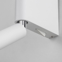 Настенный поворотный светодиодный светильник Sarca LED 3000K 40111/LED белый