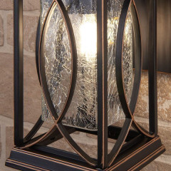 Spica D черное золото Настенный уличный светильник IP33 GL 1026D