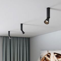 Светильник накладной светодиодный Piks 7W 4000К черный 25107/LED