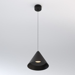 Светильник подвесной светодиодный Conus 13W 4000K черный 50316 LED