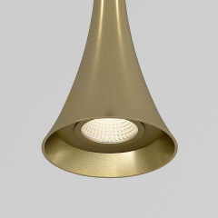 Светильник подвесной светодиодный Hall 5W 3000K латунь 50314 LED