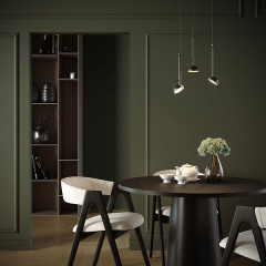 Светильник подвесной светодиодный Join 7W 4000K черный 50313 LED