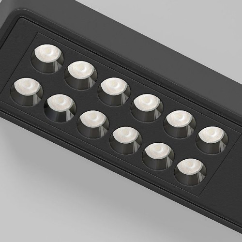 Светильник потолочный светодиодный Tend 9W 4000K черный 25114/LED
