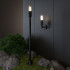 Светильник садово-парковый со светодиодами ISIDA LED 35165/U черный