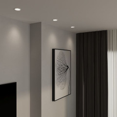 Светильник встраиваемый GU10 белый 25010/01 25010/01