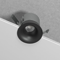 Светильник встраиваемый светодиодный Bliss 15W 4000K черный 25070/LED