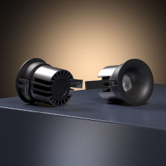 Светильник встраиваемый светодиодный Bliss 15W 4000K черный 25070/LED