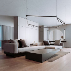 Светодиодный модуль для трековой системы Module System 24W 3000K черный 85178/01