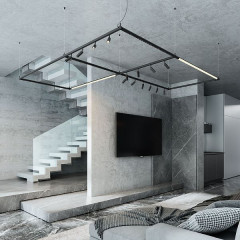 Светодиодный модуль для трековой системы Module System 24W 3000K черный 85178/01