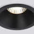 Встраиваемый светодиодный светильник 7W 3000K BK черный 15266/LED