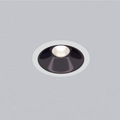 Встраиваемый светодиодный светильник 8W 4200K белый/чёрный жемчуг 25081/LED