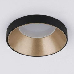 Встраиваемый точечный светильник 112 MR16 золото/черный