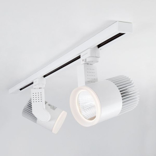 Basic System Трековый поворотный светильник 30W 4200K Accord Белый LTB20