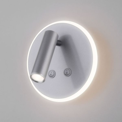 Настенный поворотный светодиодный светильник Tera LED MRL LED 1014 серебро