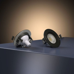 25060/01 GU10 черный IP44 25060/01