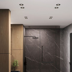 25060/01 GU10 черный IP44 25060/01