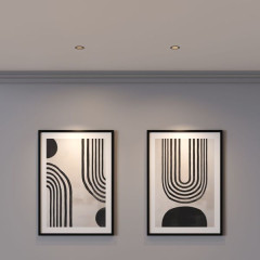 Светильник встраиваемый Side GU10 черный 25059/01