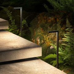 Светильник садово-парковый Stels 5W 4000K черный 35181/S