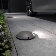 Светильник садово-парковый светодиодный Park серый 35167/S серый