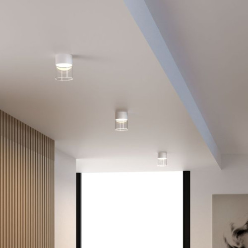 Светильник потолочный светодиодный 10W 4000К белый/прозрачный 25047/LED