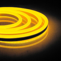 Cветодиодная LED лента Feron LS721 неоновая, 144SMD(2835)/м 12Вт/м  50м IP67 220V желтый , 32715