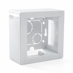 EBX20-04-1 Коробка монтажная для открытой установки 88*88*42,5мм, белый (К-440) , 39928