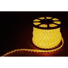 Дюралайт светодиодный Feron LED-F3W 3-х жильный , желтый, 2,88Вт/м 72LED/м 50м 220V , 26068