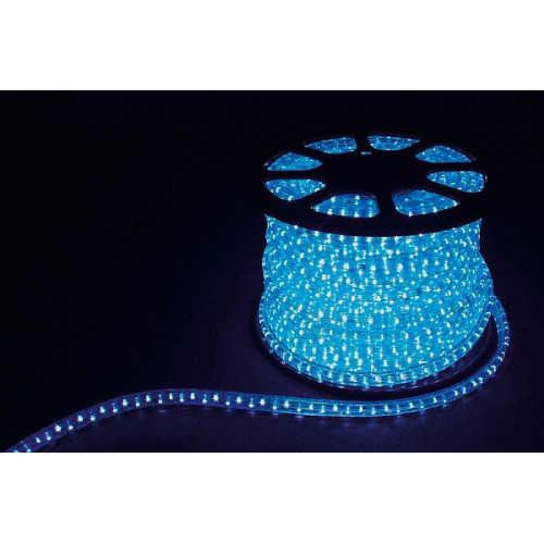 Дюралайт светодиодный Feron LED-F3W 3-х жильный, синий, 2,88Вт/м 72LED/м 50м 220V , 26071