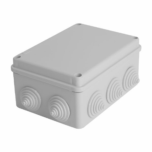 Коробка разветвительная STEKKER EBX10-310-55, 150*110*70мм,10 вводов, IP55, светло-серая (GE41242) , 39999