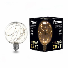 Лампа светодиодная Feron LB-382 E27 3W 2700K , 41677