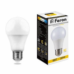 Лампа светодиодная Feron LB-93 Шар E27 12W 2700K , 25489