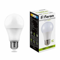 Лампа светодиодная Feron LB-93 Шар E27 12W 4000K , 25487