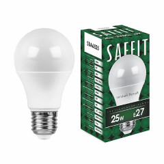 Лампа светодиодная SAFFIT SBA6525 Шар E27 25W 2700K , 55087