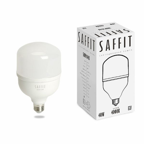 Лампа светодиодная SAFFIT SBHP1040 E27 40W 4000K , 55092