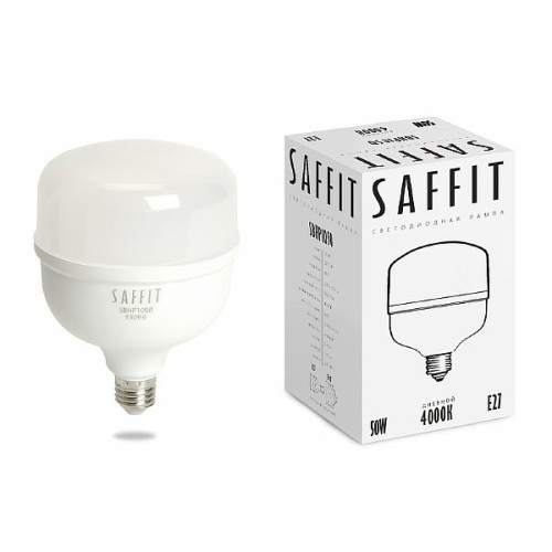 Лампа светодиодная SAFFIT SBHP1050 E27-E40 50W 4000K , 55094