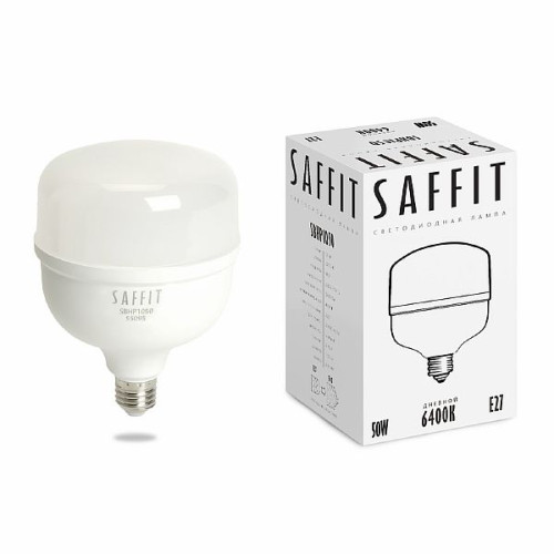 Лампа светодиодная SAFFIT SBHP1050 E27-E40 50W 6400K , 55095