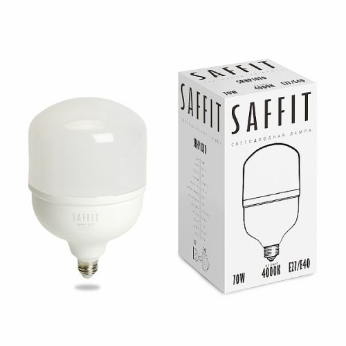 Лампа светодиодная SAFFIT SBHP1070 E27-E40 70W 4000K , 55098
