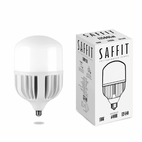 Лампа светодиодная SAFFIT SBHP1150 E27-E40 150W 6400K , 55144