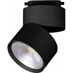 Светодиодный светильник Feron AL107 трековый однофазный на шинопровод 25W, 90 градусов, 4000К, черный , 32478