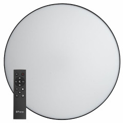 Светодиодный управляемый светильник Feron AL6200 “Simple matte” тарелка 165W 3000К-6500K черный , 48068