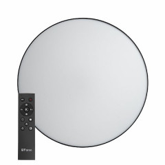 Светодиодный управляемый светильник Feron AL6200 “Simple matte” тарелка 60W 3000К-6500K черный , 48066